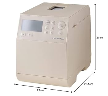 レコルト コンパクトベーカリー選べる12メニュー 1斤米粉 全粒粉パン対応⑤ Amazon | recolte レコルト コンパクトベーカリー